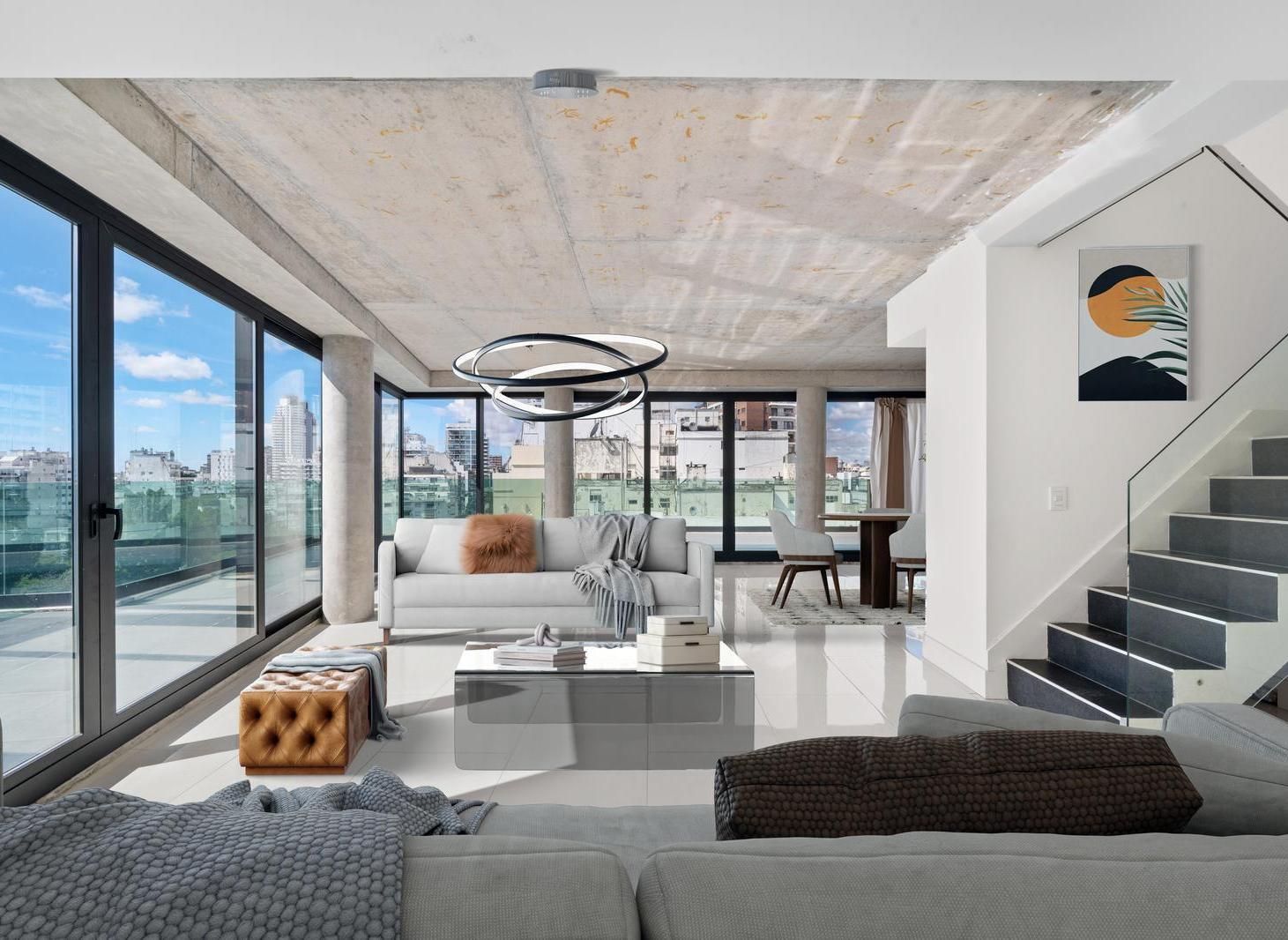 Foto de Venta - Penthouse con terraza - vista abierta al rio - 235 M2 - Palermo, imagen 1