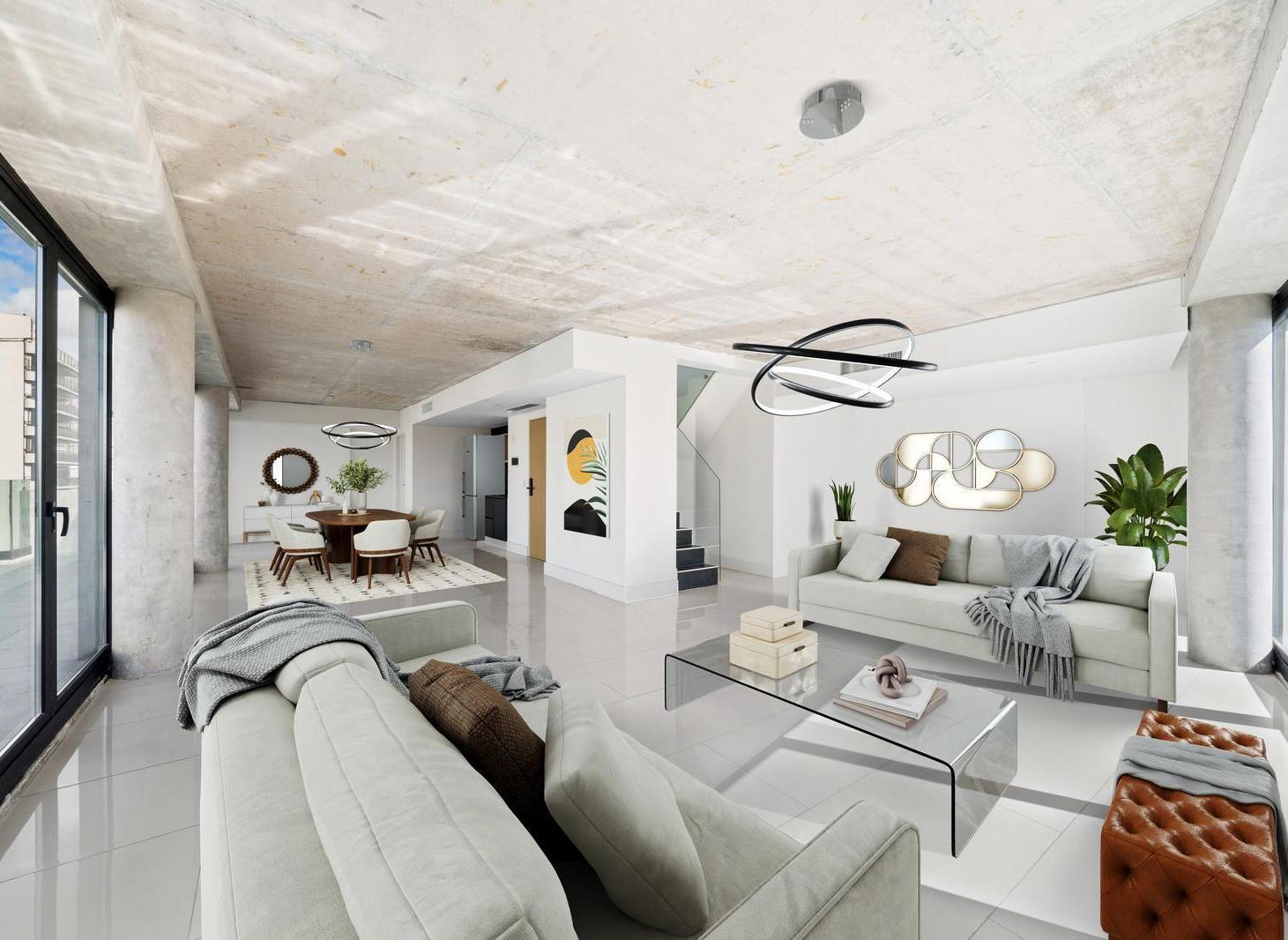 Foto de Venta - Penthouse con terraza - vista abierta al rio - 235 M2 - Palermo, imagen 2