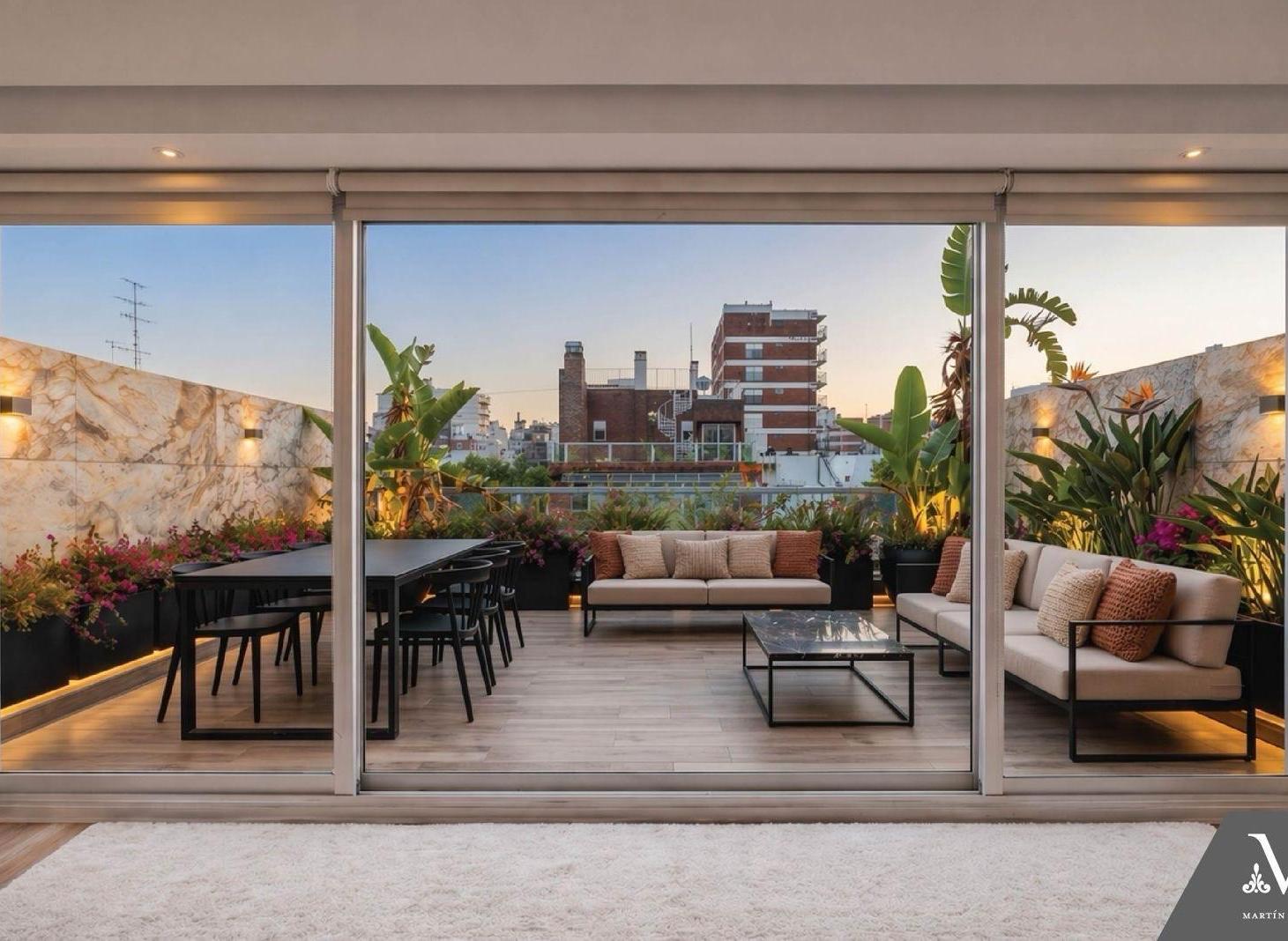 Foto de Penthouse con Terraza propia casa en altura Palacio Bellini amenities, imagen 3