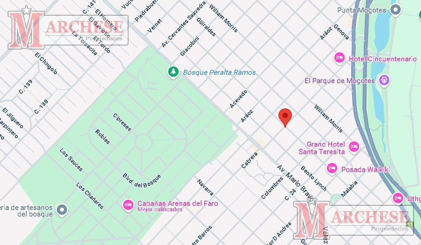Foto de Casa y lote de 432m2 en venta en Mar del Plata Punta Mogotes apto, imagen 2