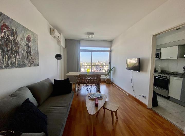 Alquiler dos ambientes  con balcón y amenities Villa Urquiza 2