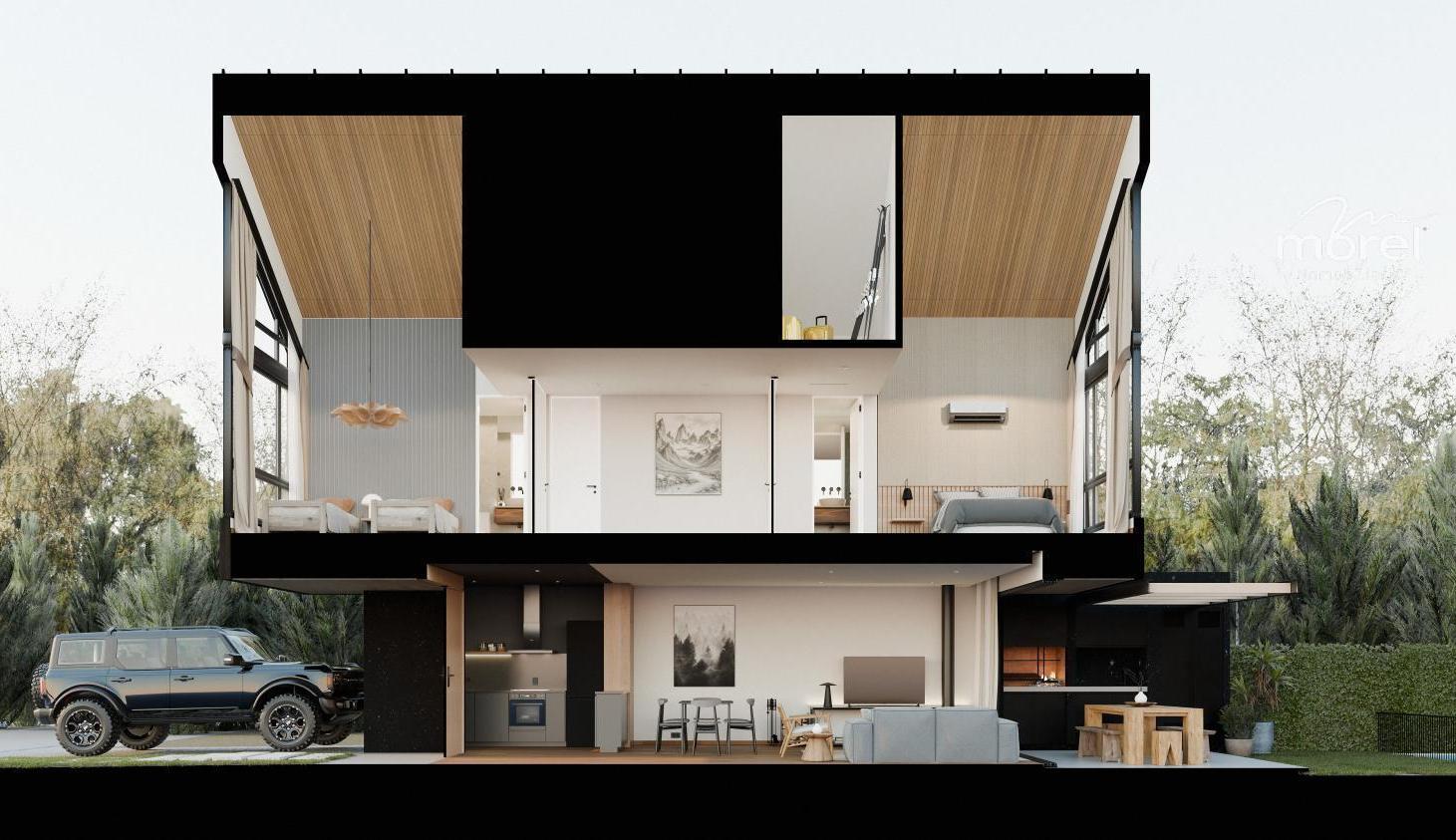 Foto de Casa de 2 Dormitorios con Master Suite - NORDIK Haus - Benavídez- 90m2, imagen 3