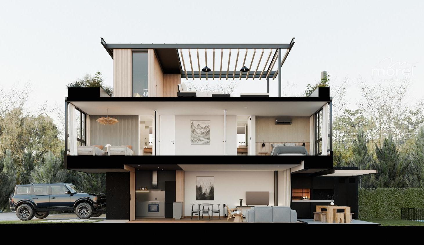Foto de Casa de 2 Dormitorios con Master Suite y Terraza - NORDIK Haus, imagen 1