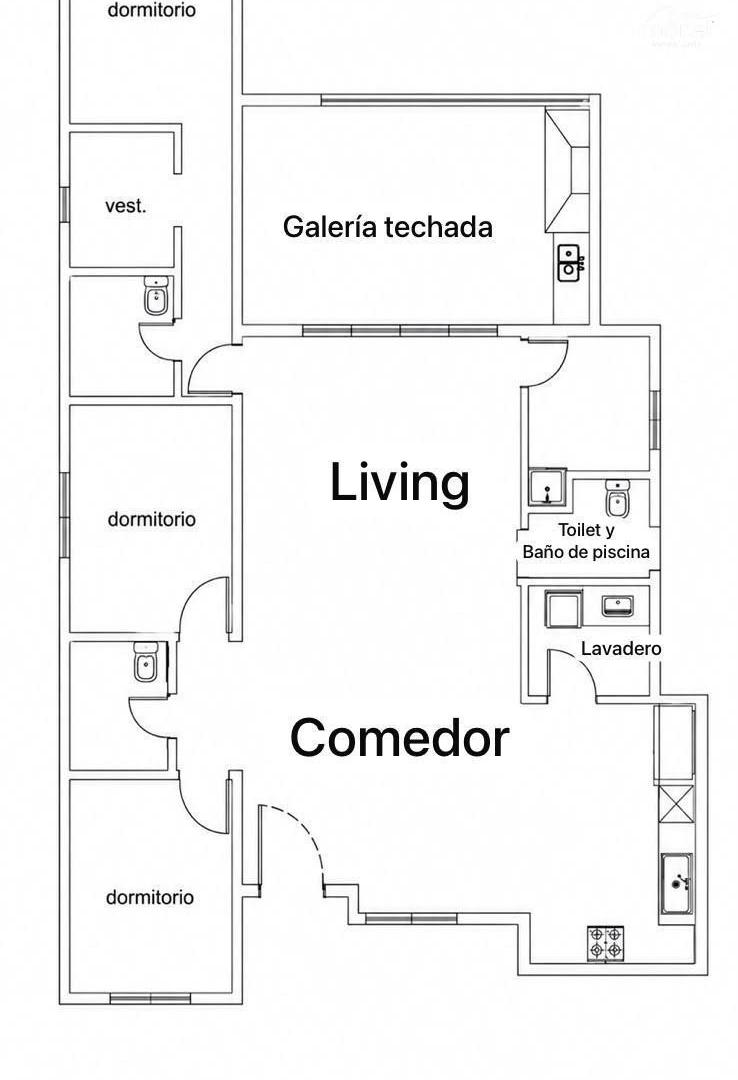Foto de Casa en Barrio Santa Sofia - Pilar del Este - 140m2 cubiertos #id 25149, imagen 1