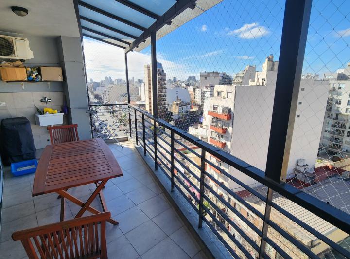  Depto al frente - 2 ambientes con balcon terraza propio-Belleza!!! 1