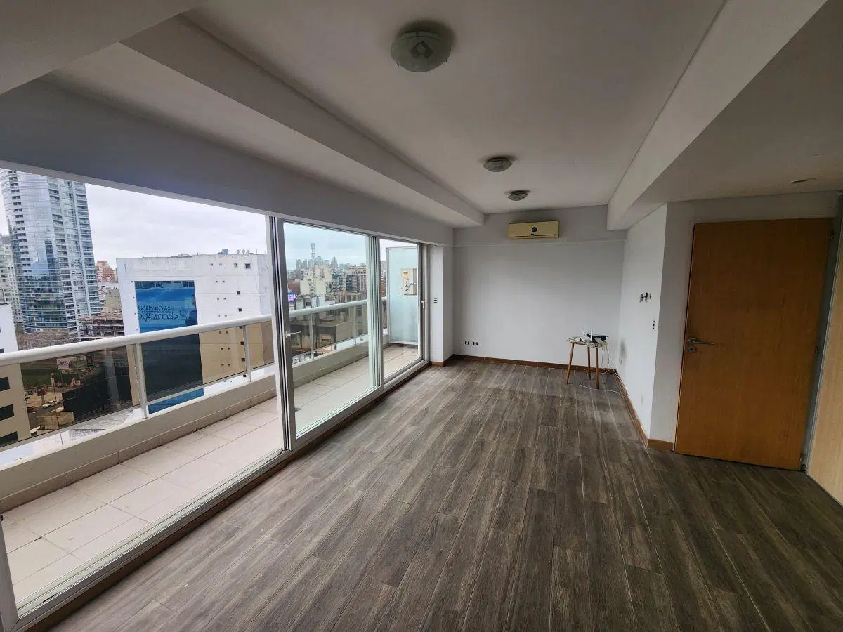 Hermoso Monoambiente, vista totalmente abierta, piso 13-Todo Luz!!! 4