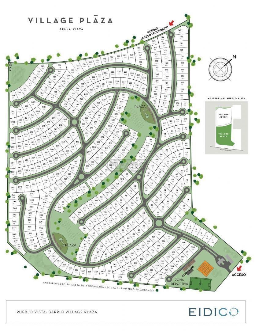 Terreno Lote en Venta Barrio Village Plaza, Bella Vista, San Miguel, G.B.A. Zona Norte