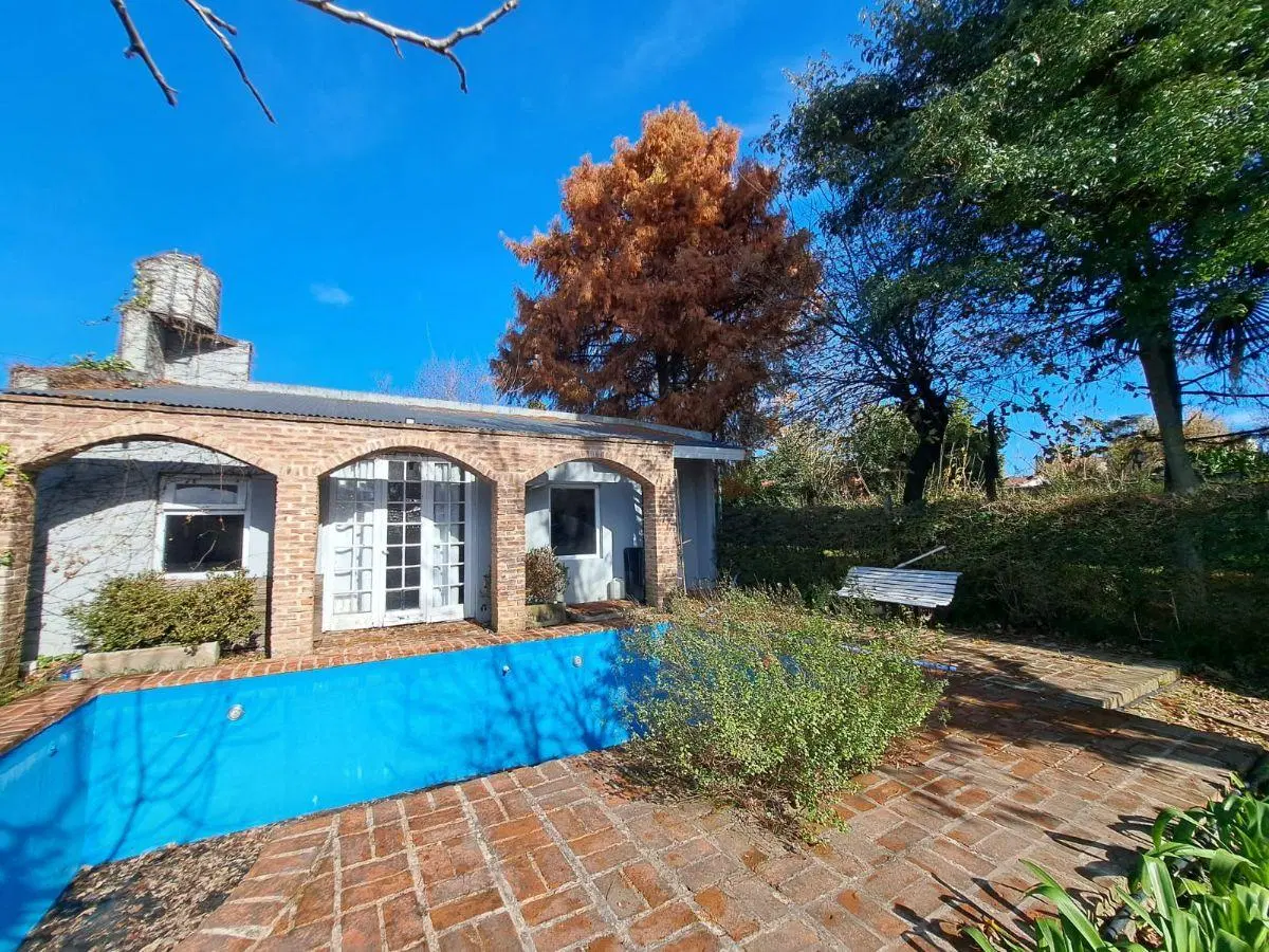 19 E/ 477 Y 479, CITY BELL, AMPLIO MONOAMBIENTE CON PARQUE Y PILETA: 2