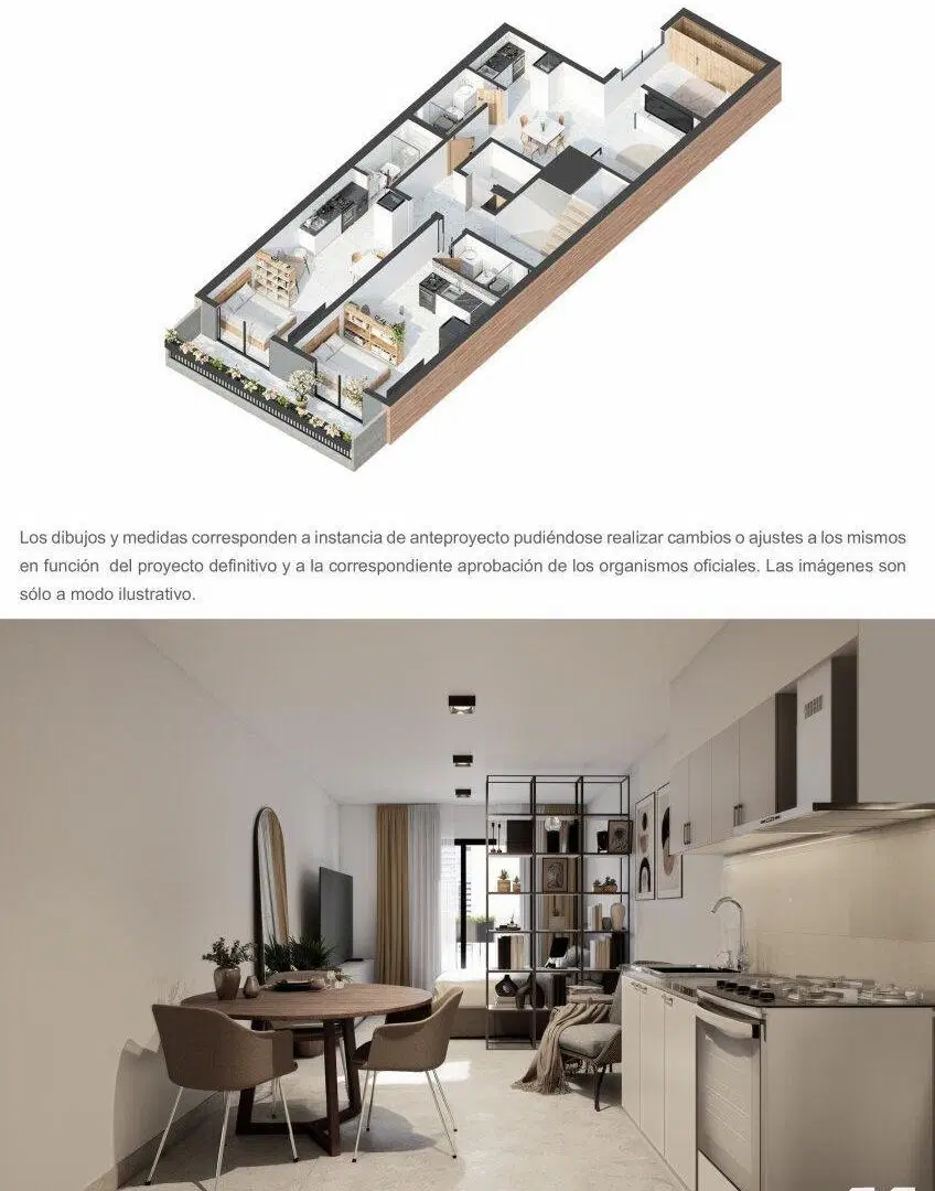 Montevideo 1485 - VENTA 2 Dormitorios Piso Exclusivo 1