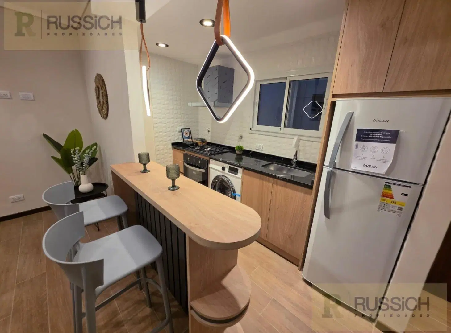Departamento en venta 2 ambientes al contrafrente 3