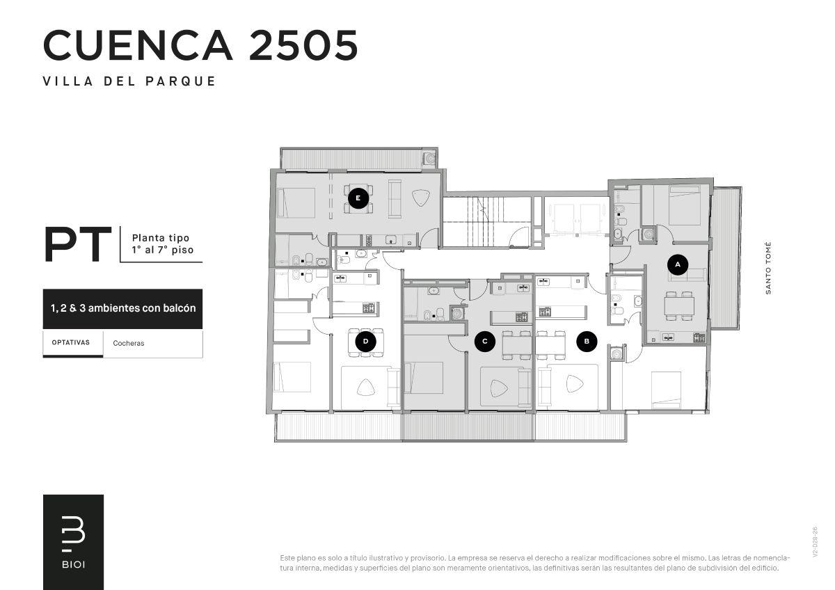 Foto de Monoambiente con Balcón | Villa del Parque | NOCITO, imagen 2