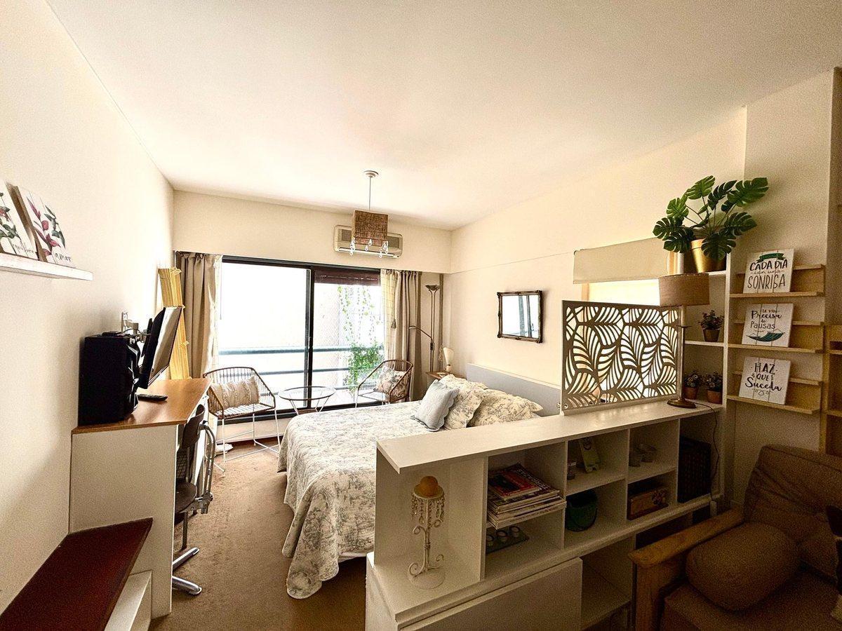 Alquiler Monoambiente Recoleta Amenities Luz