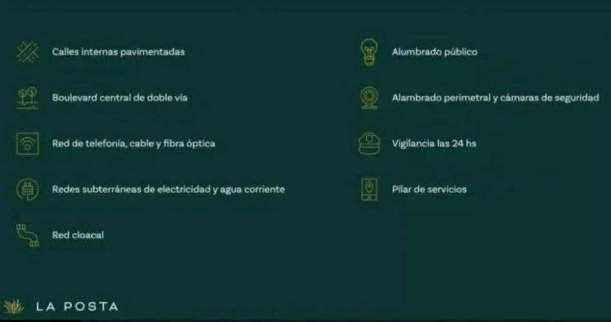 LOTE EN VENTA BARRIO LA POSTA PILAR. LOTE 244 4