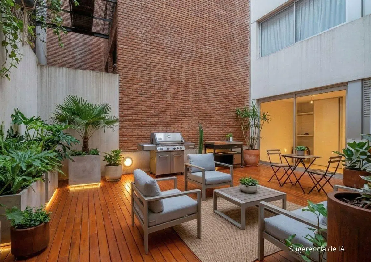 VENTA DEPARTAMENTO 4 AMBIENTES C/ PATIO Y BALCÓN 5