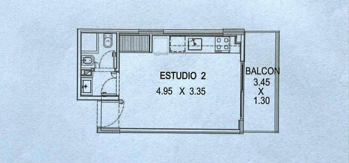 Foto de Venta 1 ambiente en Torre a estrenar en Barracas, imagen 2