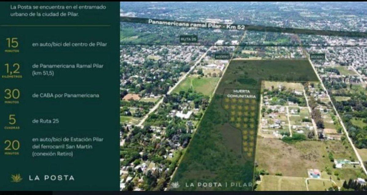 Foto de LOTE EN VENTA BARRIO LA POSTA PILAR. LOTE 244, imagen 2