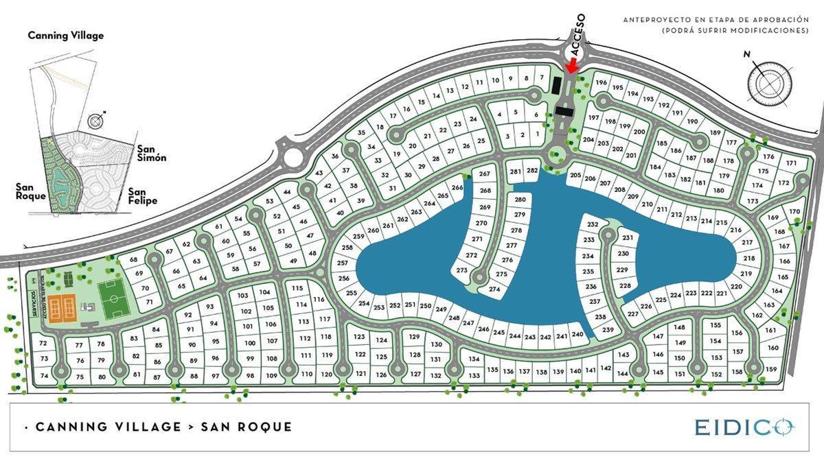 Venta - SAN ROQUE - EIDICO - CANNING - LOTE