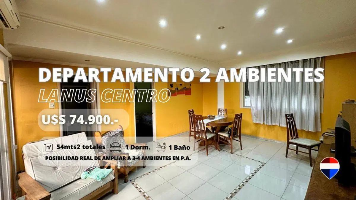 DEPARTAMENTO REFACCIONADO EN VENTA EN LANUS CENTRO 5