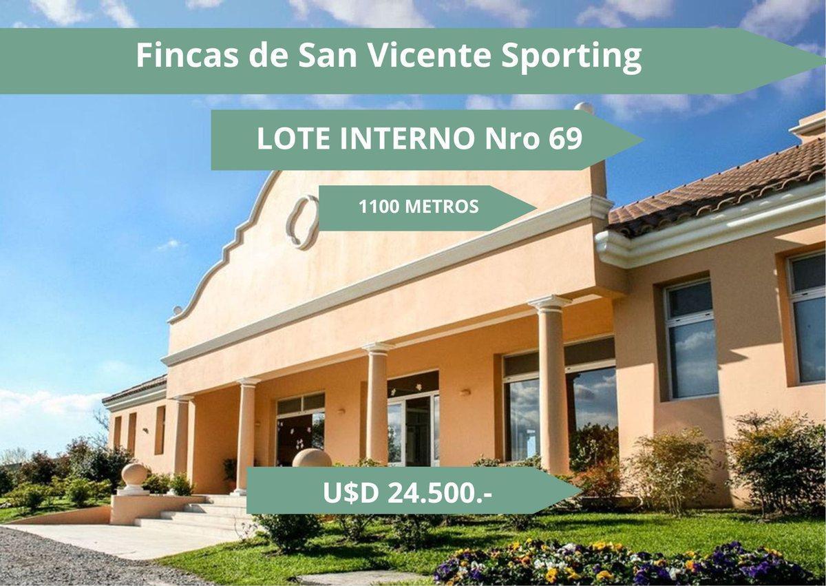 LOTE EN VENTA FINCAS DE SAN VICENTE SPORTING