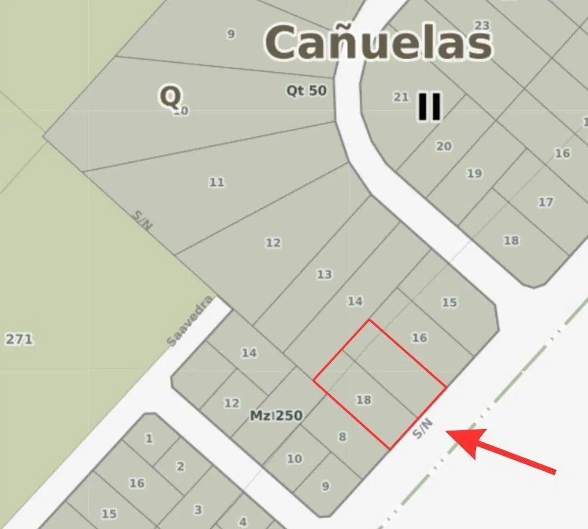 LOTE VENTA CAÑUELAS FRENTE A RUTA 205 3