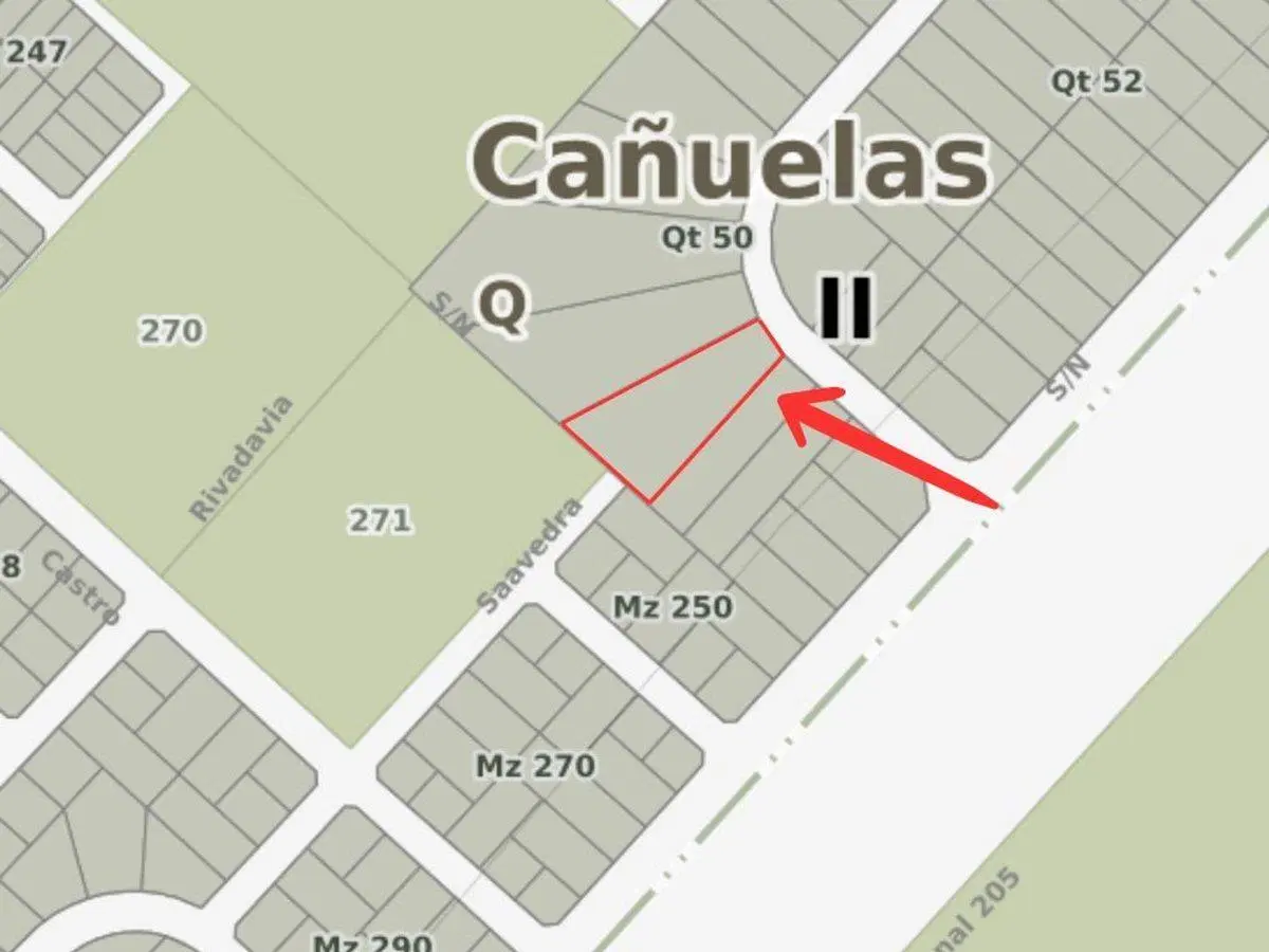 LOTE EN VENTA EN CAÑUELAS 4