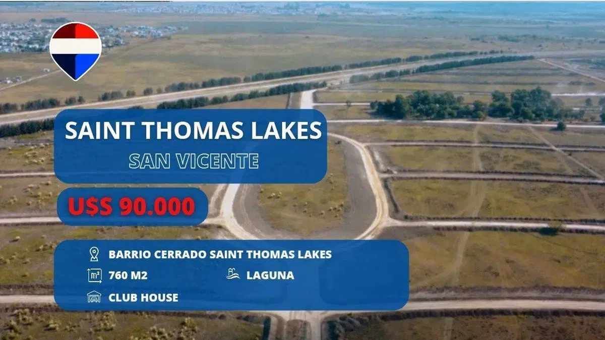 LOTE EN VENTA SAINT THOMAS LAKES 2