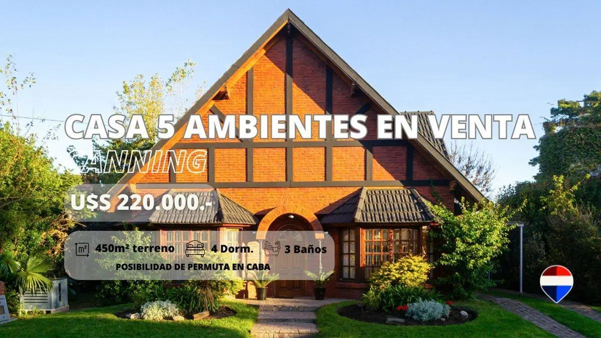 CASA 5 AMBIENTES EN VENTA EN CANNING APTO CREDITO 3
