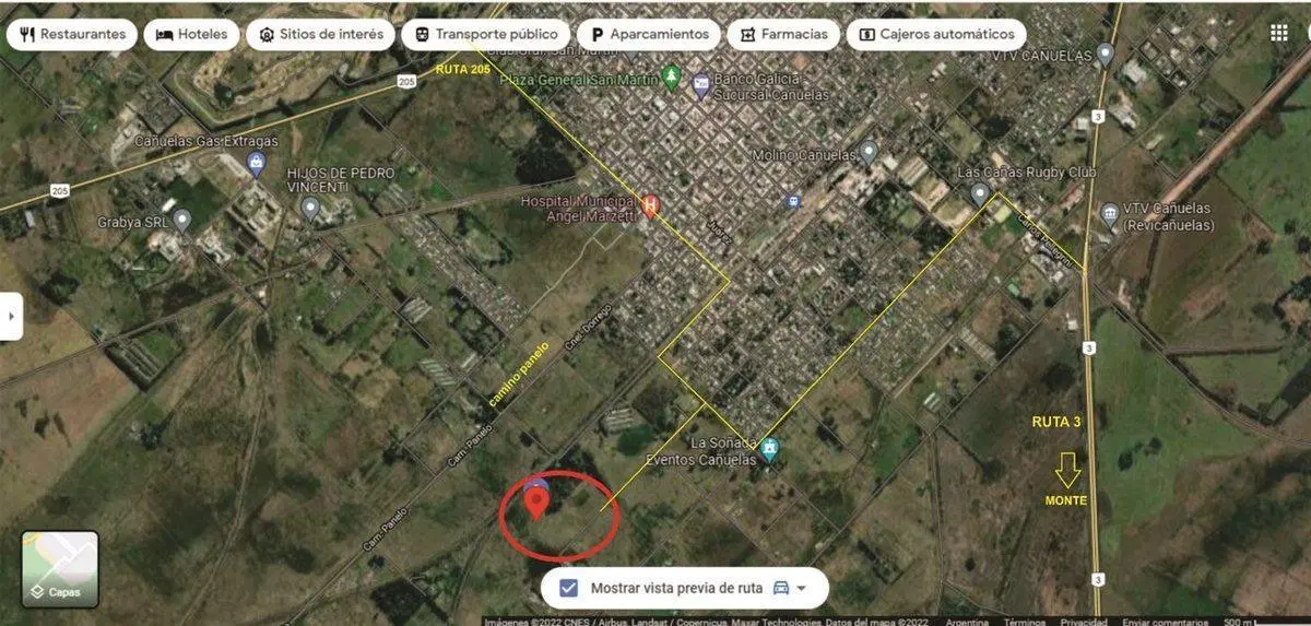 CHACRA DE 1 HECTAREA EN VENTA EN CAÑUELAS 2