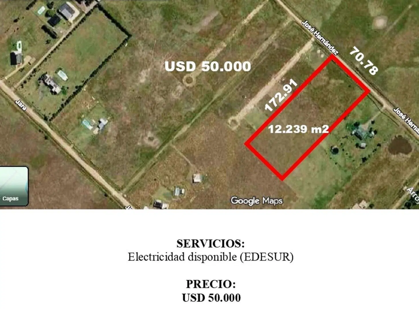 VENTA DE 1.2 HECTAREAS EN CAÑUELAS 4