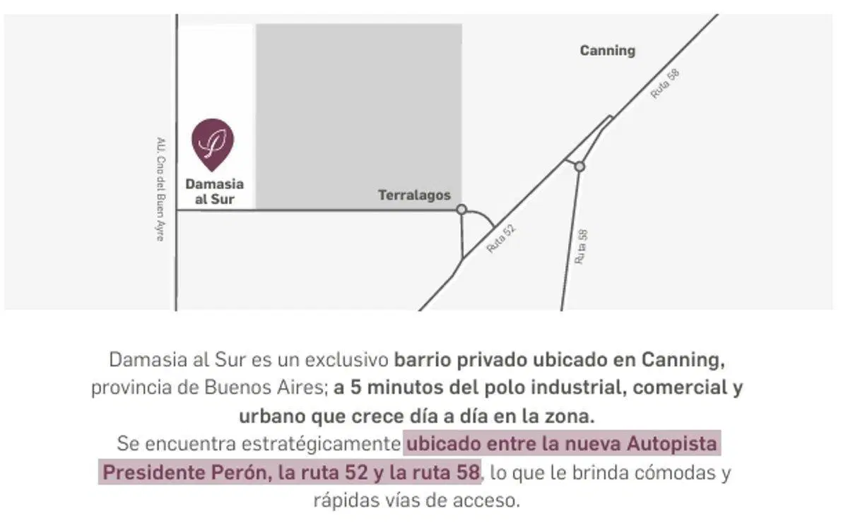 LOTE EN VENTA FINANCIADO EN DAMASIA AL SUR EZEIZA 2