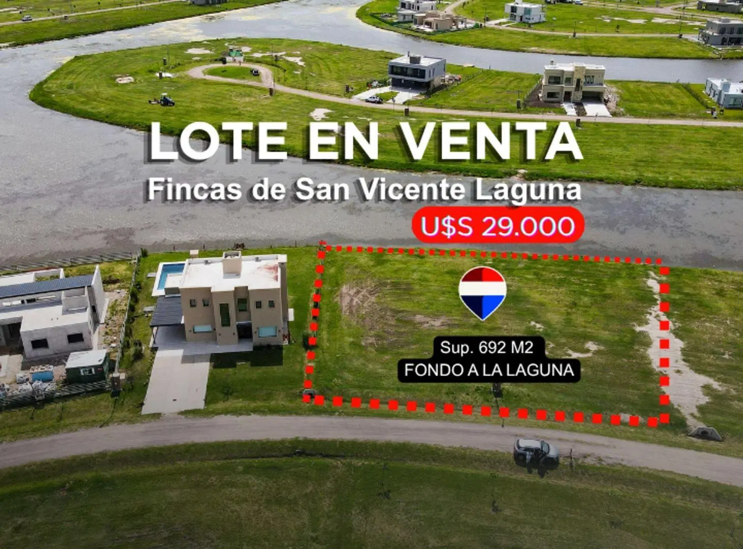 LOTE EN VENTA FINCAS DE SAN VICENTE LAGUNA 3