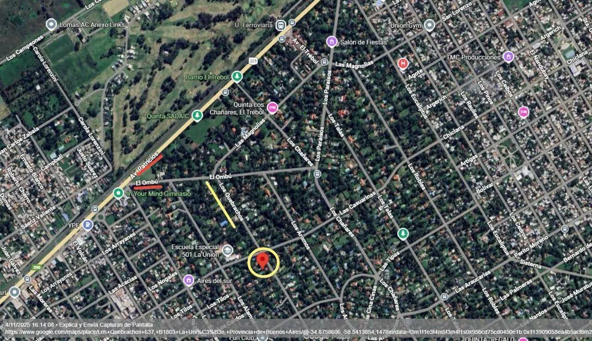 LOTE EN VENTA EN EL TREBOL LA UNION 2