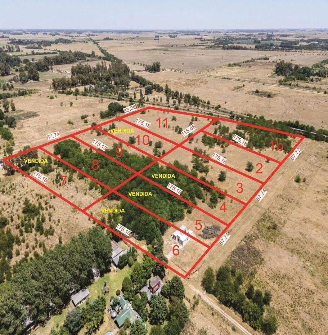 CHACRA DE 1 HECTAREA EN VENTA EN CAÑUELAS 3
