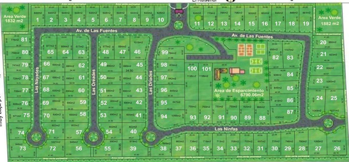 LOTE EN BARRIO PRIVADO LAS FUENTES *