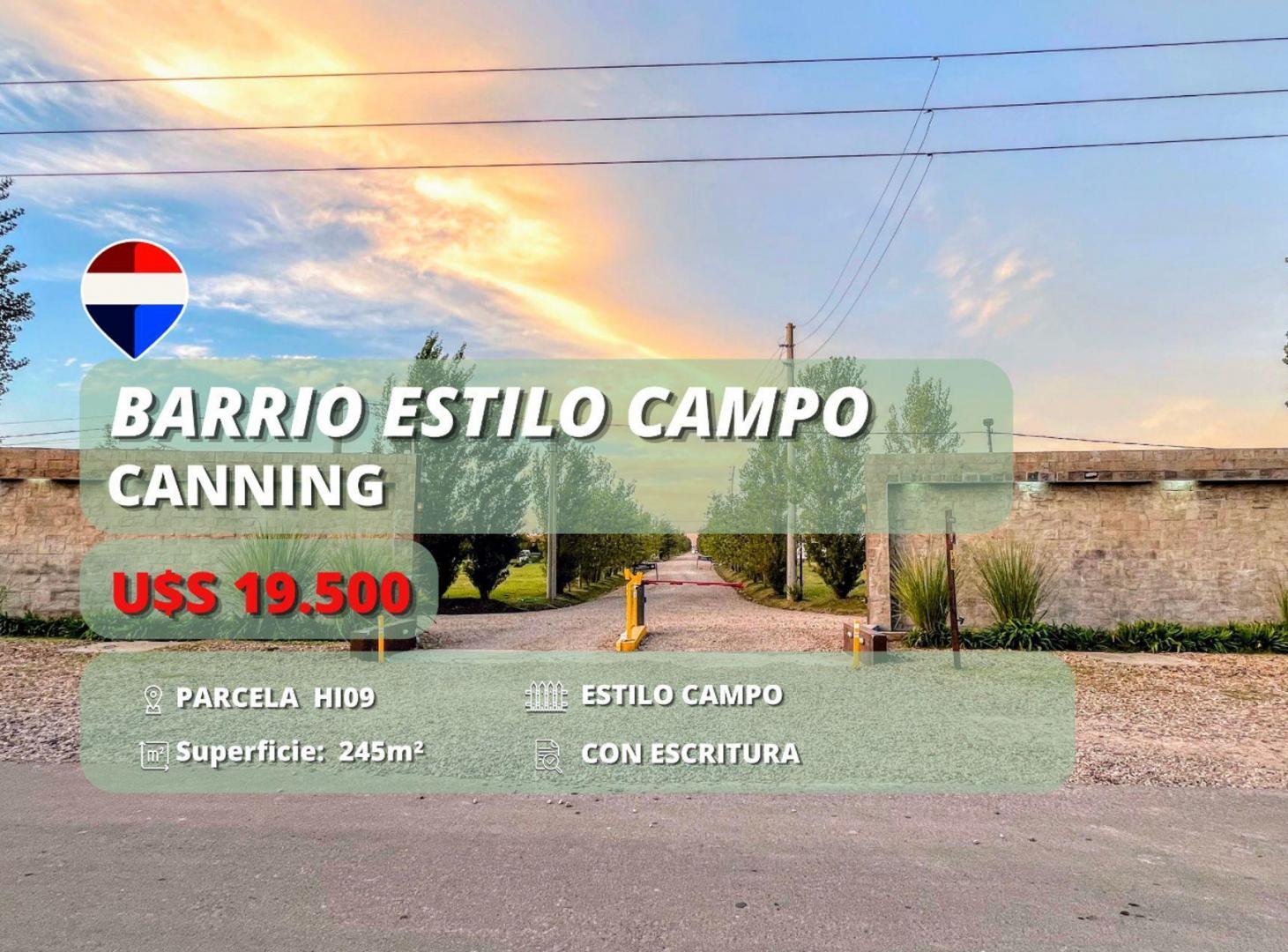 Foto de LOTE EN VENTA BARRIO ESTILO CAMPO CANNING, imagen 5