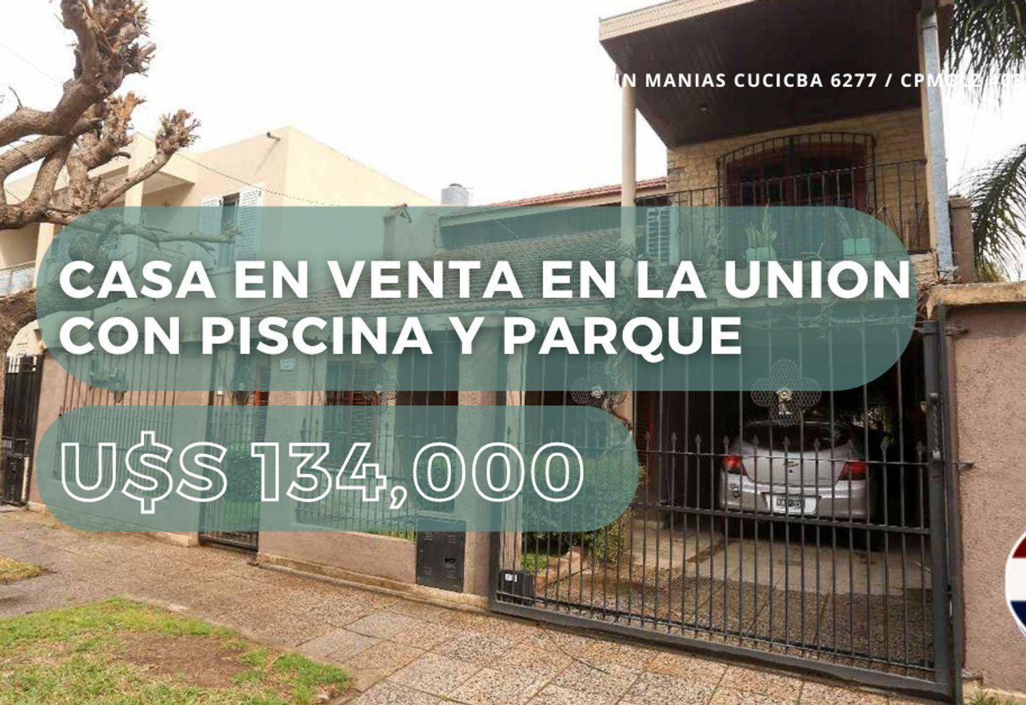 Foto de CASA EN VENTA EN LA UNION CON PISCINA Y PARQUE, imagen 1