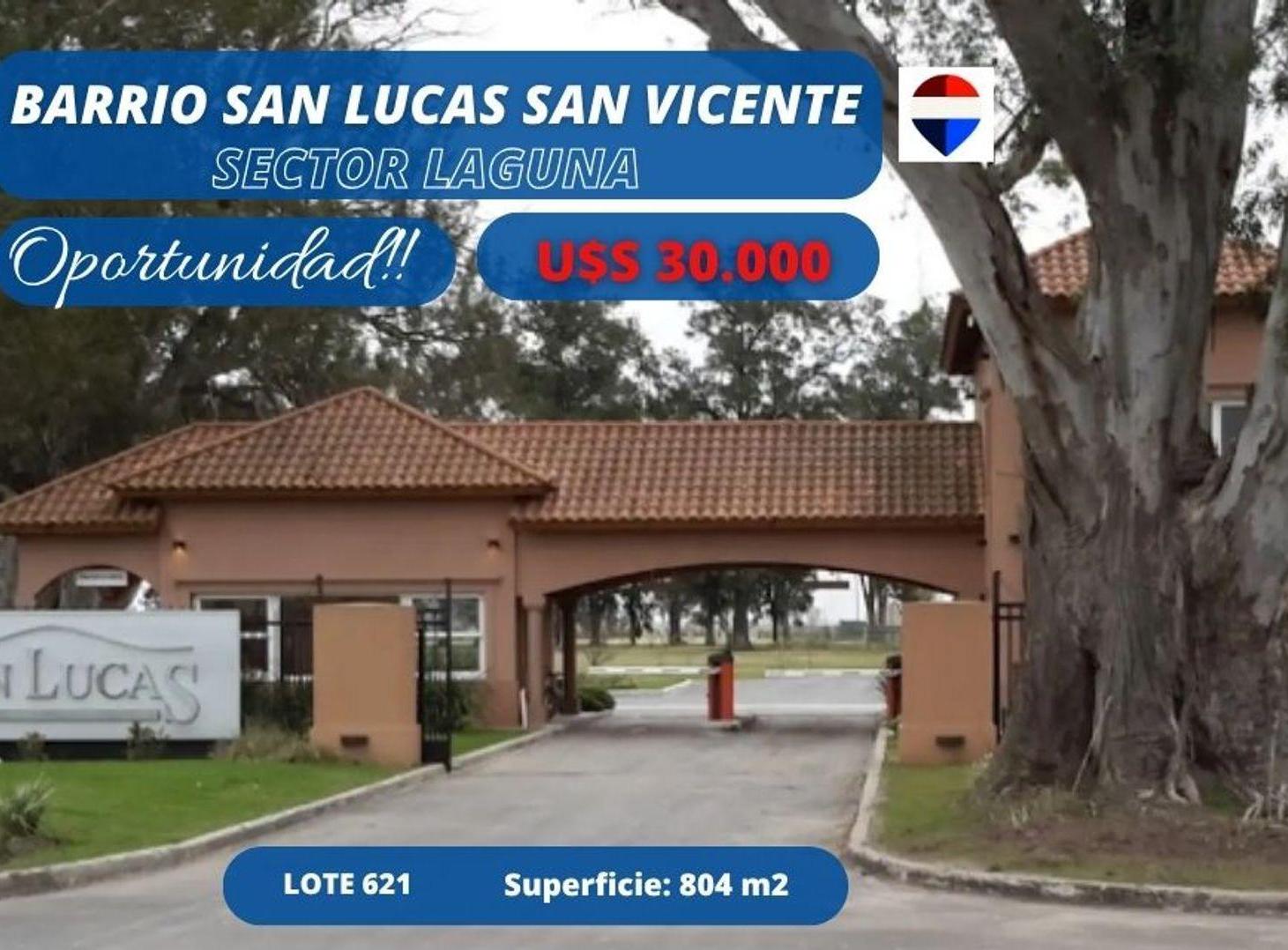 Foto de LOTE EN VENTA EN BARRIO SAN LUCAS FONDO A LAGUNA, imagen 1