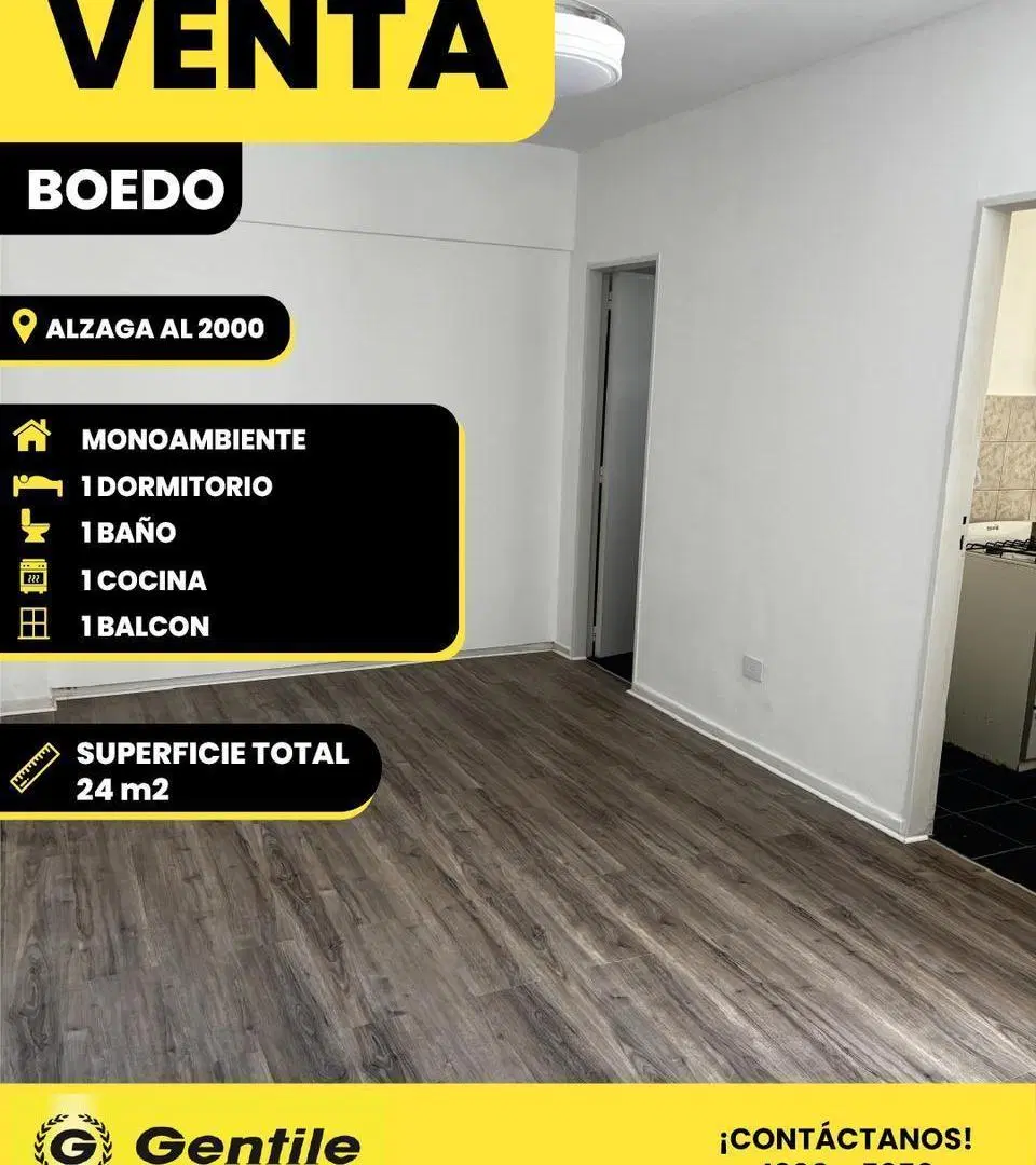Departamento en Boedo 4