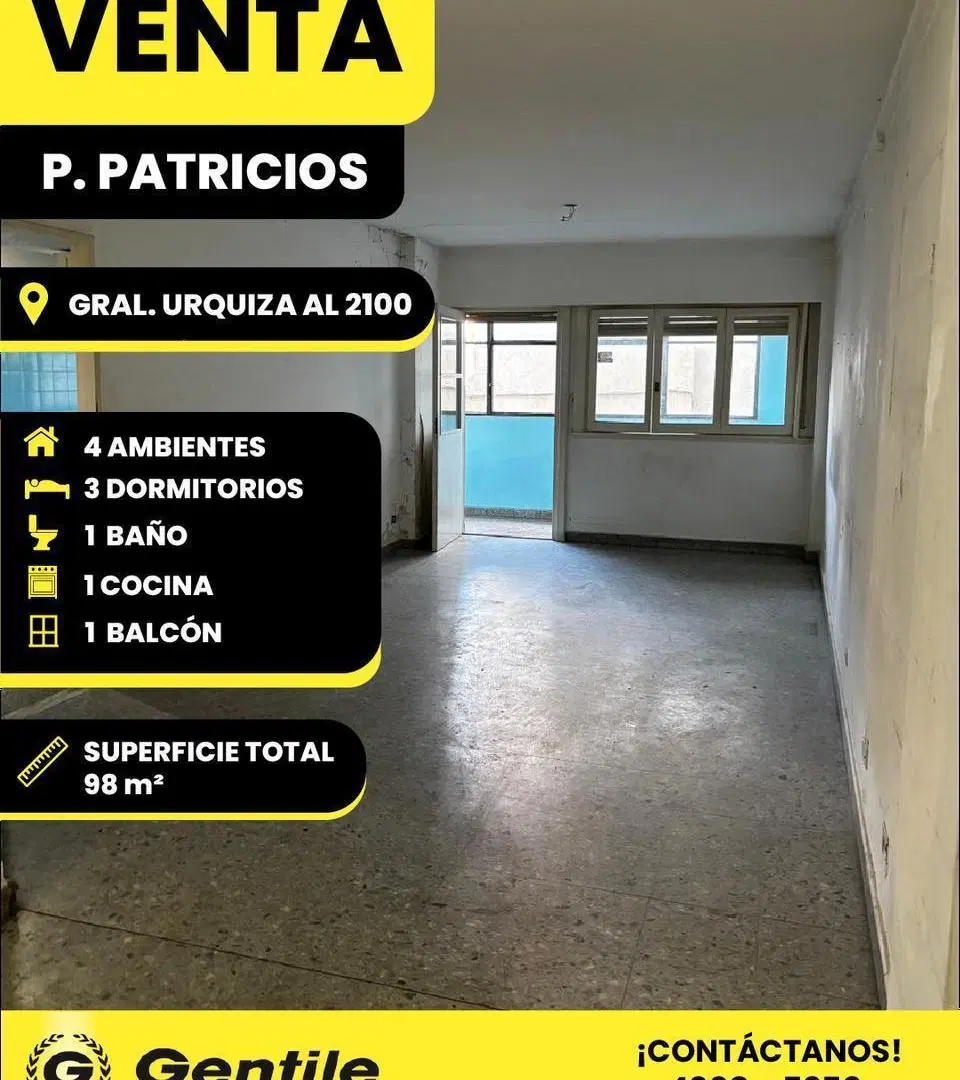 Departamento en Parque Patricios 5
