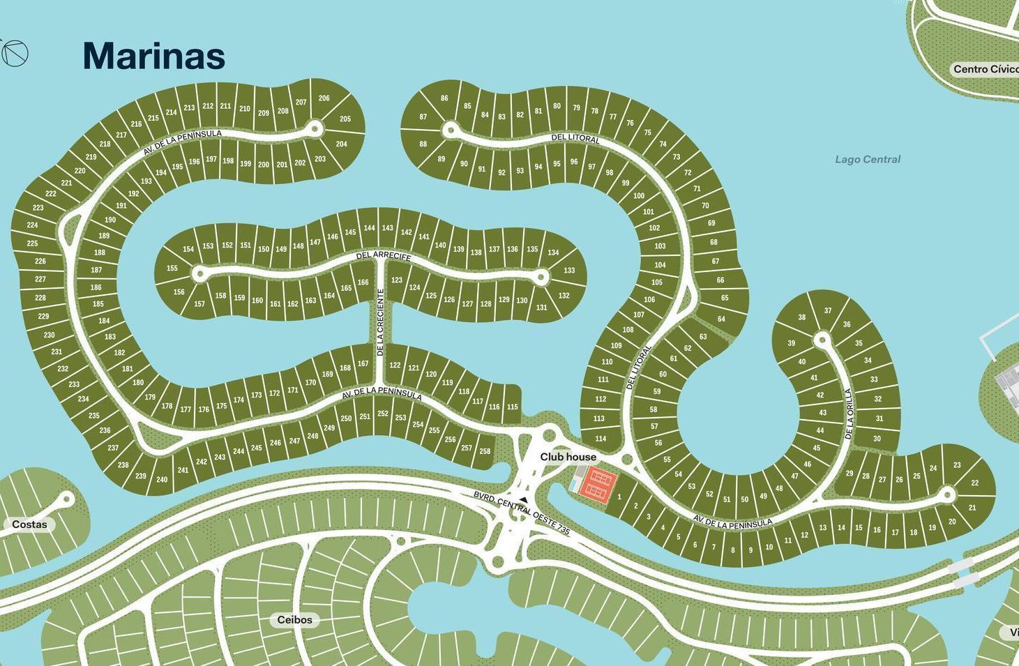 Foto de Lote al agua Venta Marinas, Puertos, imagen 2