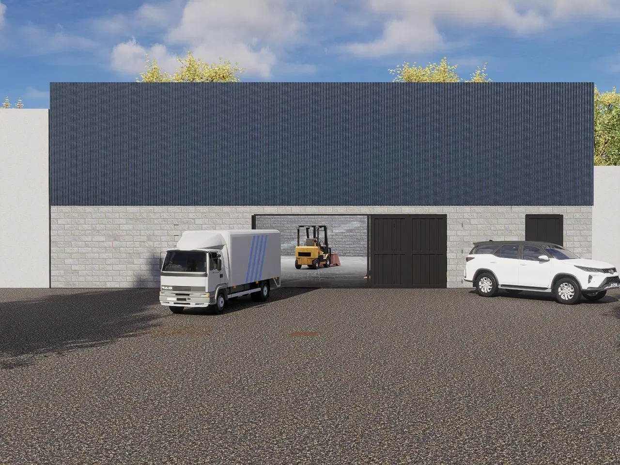 Galpon en Venta, 500m2 en Gran Bourg. 2