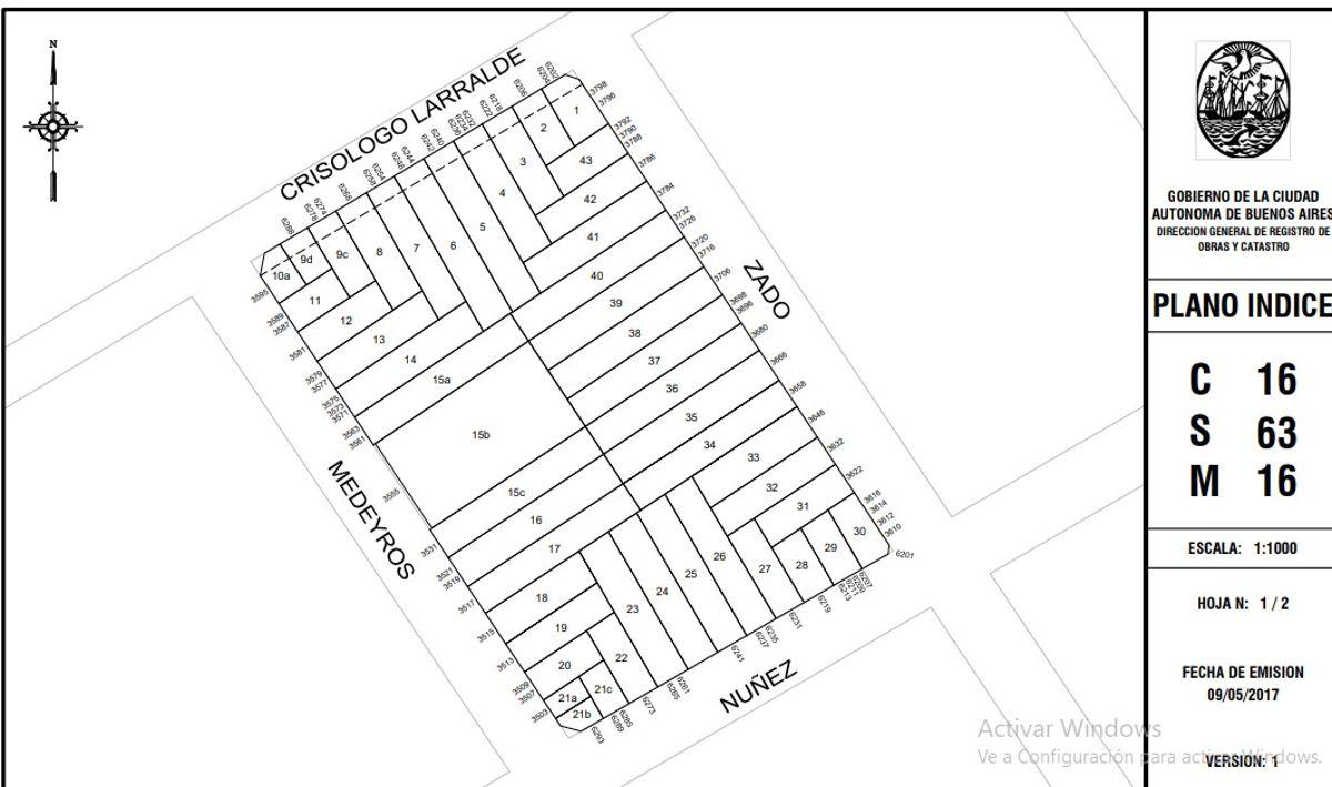 Foto de Lote 8,66 x 32 USAB 2 - Zado al 3600, imagen 2
