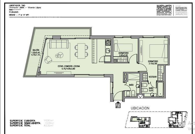 Departamento en Olivos
