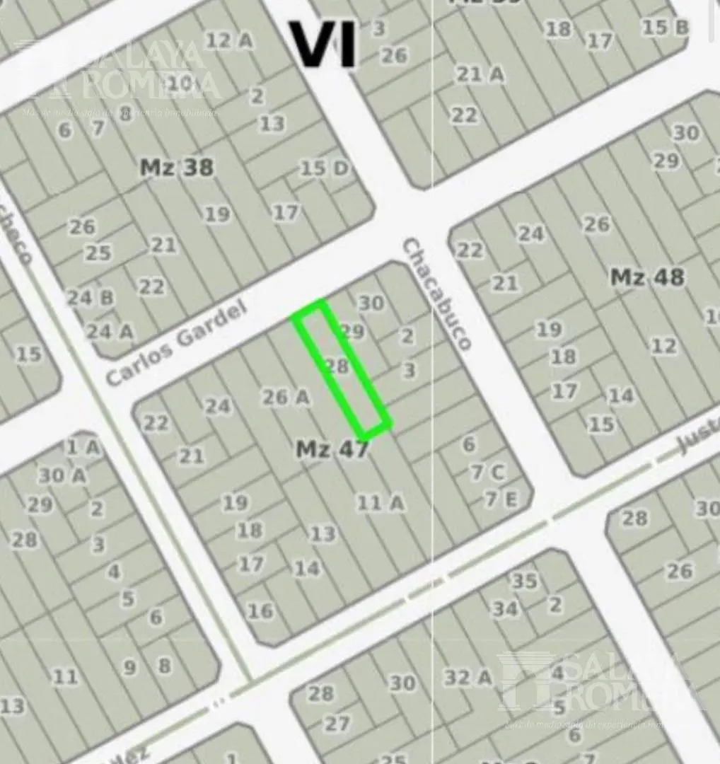 Terreno en venta en Olivos - Zona R2 - lote de 8.66 x 38 3
