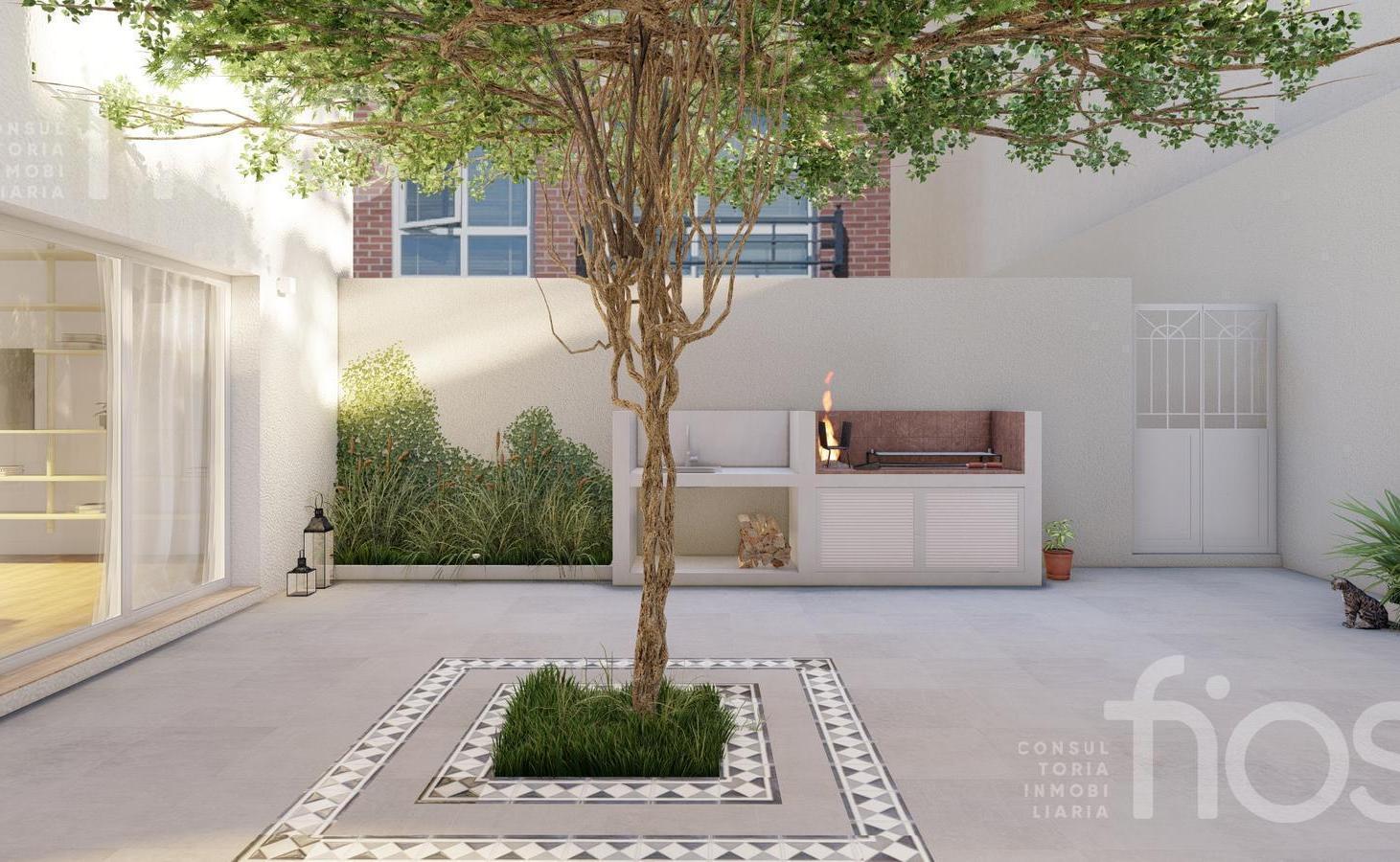 VENTA CASA RECICLADA DE TRES DORMITORIOS CON TERRAZA Y PATIO EN LOURDES