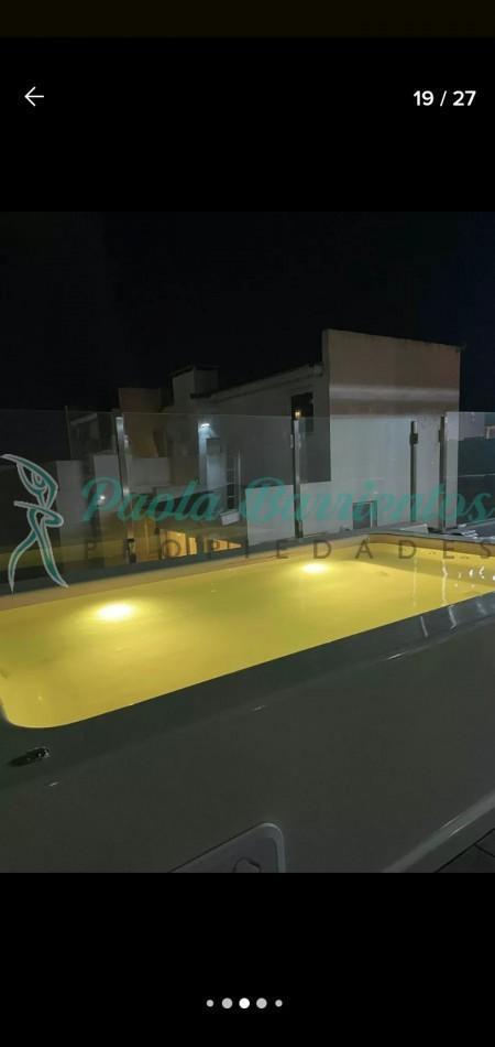 Foto de Alquilo Departamento frente al mar Pinamar con pileta en la terraza y, imagen 3