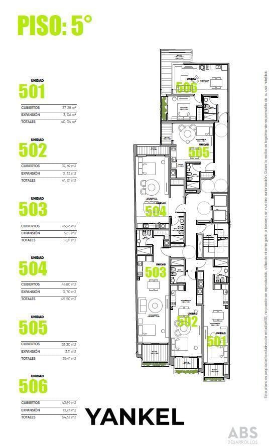 Departamento en Palermo monoambiente con amenities