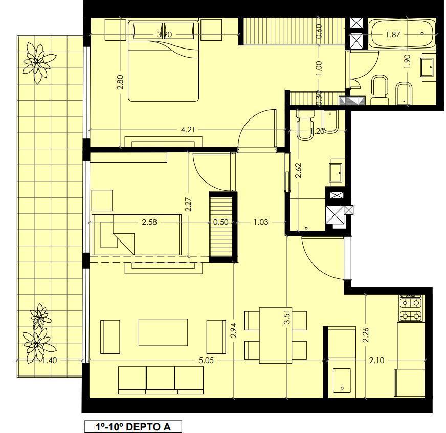Foto de Departamento a estrenar en palermo soho, imagen 2