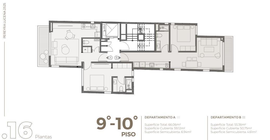 Foto de Departamento 2 ambientes en Palermo Chico, imagen 2
