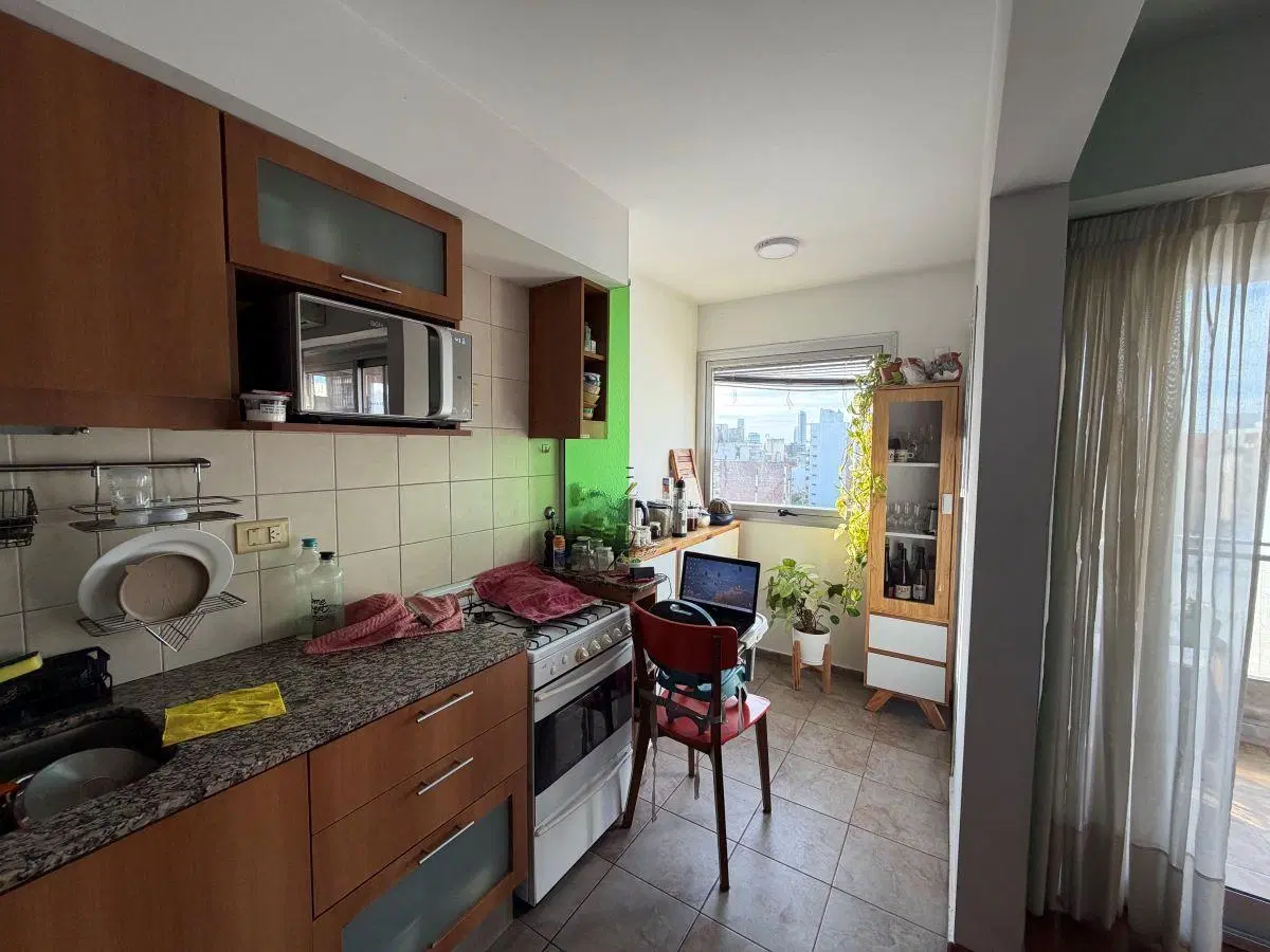 Departamento de 1 dormitorio en venta apto crédito Rosario 2